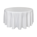 biały obrus okrągły Porto 320cm | PRACOWNIA HORECA