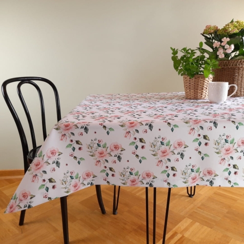 flower tablecloth Roses