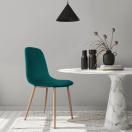 pokrowiec na krzesło Jonstrup zieleń butelkowa