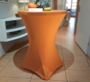 pumpkin elastic table cover