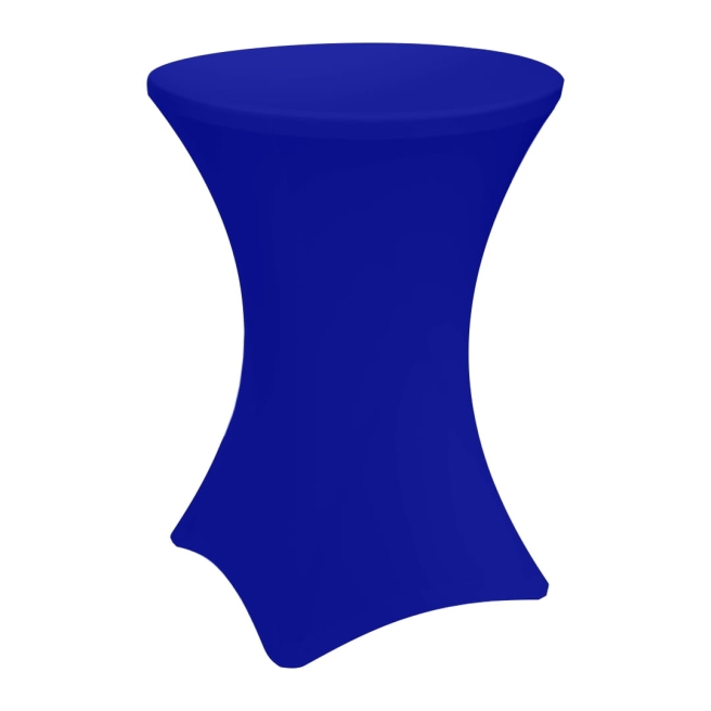 stretch cocktail table cover ultramarine | PRACOWNIA HORECA