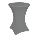 grey cocktail table cover 80cm | PRACOWNIA HORECA