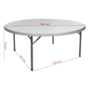 round stretch tablecloth 180 cm