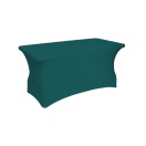 bottle green table cover