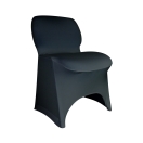 black elastic chair cover ISO