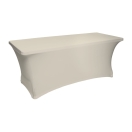 beige table cover 180x75