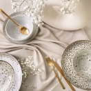 beige stain resistant Porto tablecloth