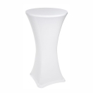 white cocktail table cover 60 cm | PRACOWNIA HORECA