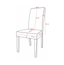 diamensions of the chair TUREBY