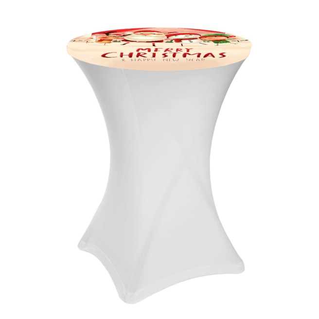 Xmas cocktail table top cover | PRACOWNIA HORECA