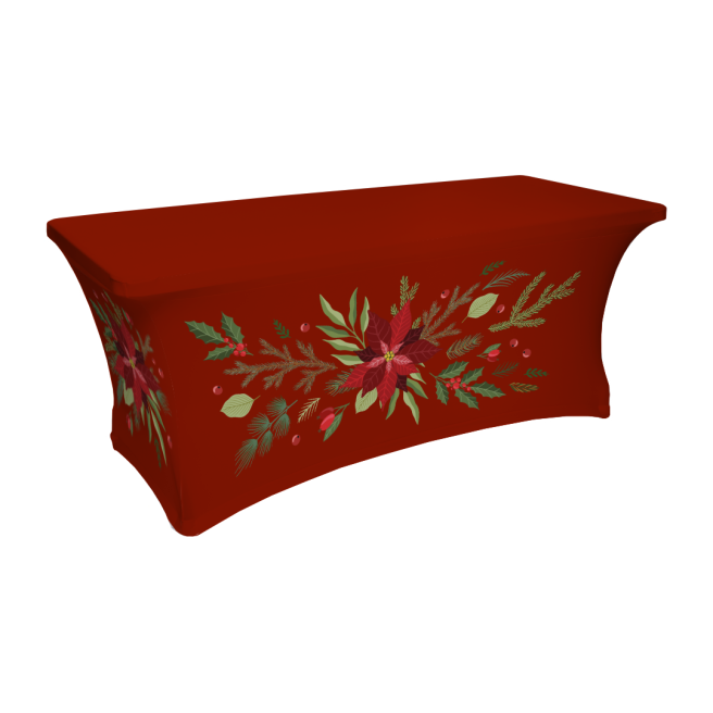 star of bethlehem elastic catering table cover 180x75cm |  PRACOWNIA HORECA