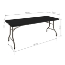 catering table dimensions | Pracownia Horeca