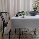 obrus plamoodporny szary 140x190cm Porto | PRACOWNIA HORECA