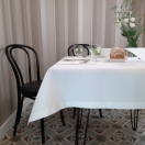 white stain-resistant tablecloth Porto