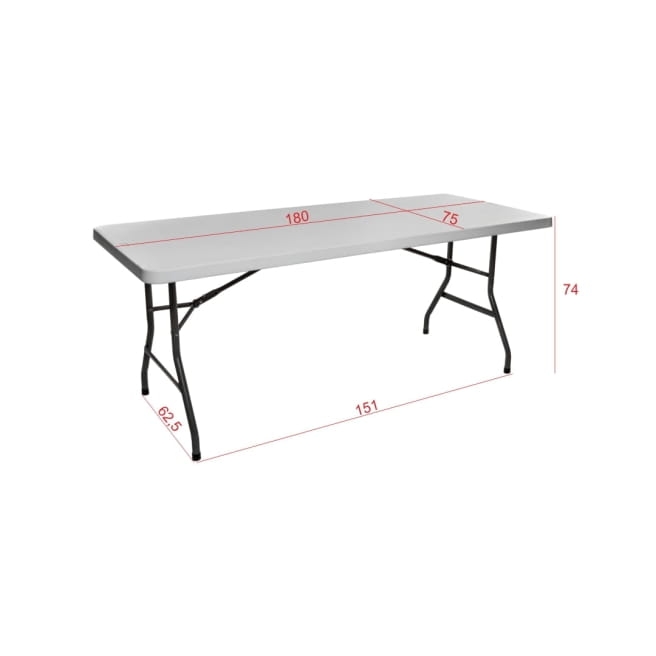 catering table 180x75cm dimensions guide | PRACOWNIA HORECA
