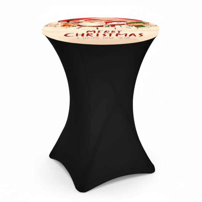 printed top cocktail table top cover | PRACOWNIA HORECA