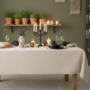 obrus hotelowy beżowy Porto | PRACOWNIA HORECA