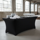 black catering table covers 180x7m | PRACOWNIA HORECA