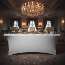 pokrowiec na stół bankietowy 180x75 | PRACOWNIA HORECA