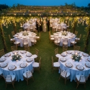 białe obrusy plamoodporne Porto 320cm | PRACOWNIA HORECA