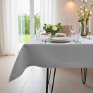 obrus szary 140x190cm plamoodporny Porto | PRACOWNIA HORECA