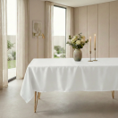 biały obrus restauracyjny Malaga | PRACOWNIA HORECA