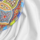 biały obrus plamoodporny Malaga | PRACOWNIA HORECA