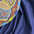 navy blue stain-resistant tablecloth Malaga | PRACOWNIA HORECA
