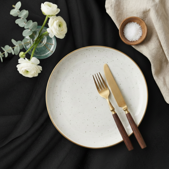 czarny plamoodporny obrus Malaga | PRACOWNIA HORECA