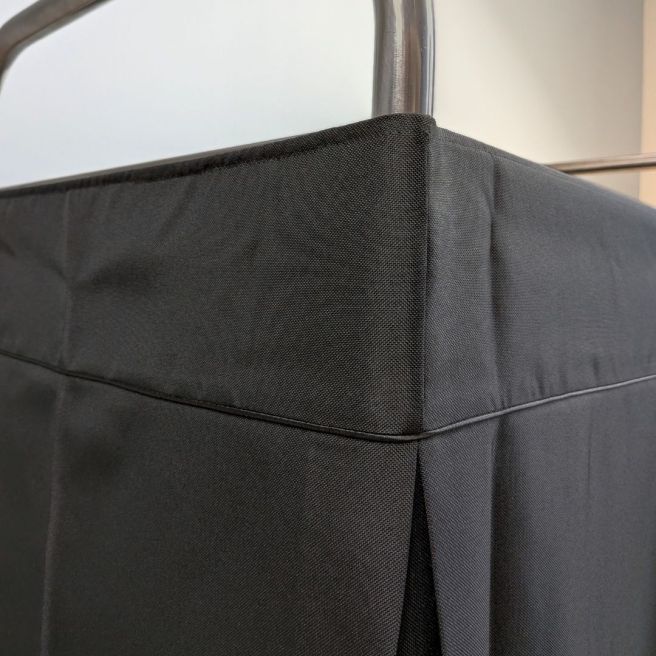 details of black service cart cover Decor | PRACOWNIA HORECA
