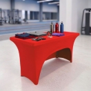 elastyczny pokrowiec na stówl 120x60cm w kolorze czerwonym | PRACOWNIA HORECA