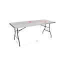 wymiary stołu cateringowego 180x75cm | PRACOWNIA HORECA